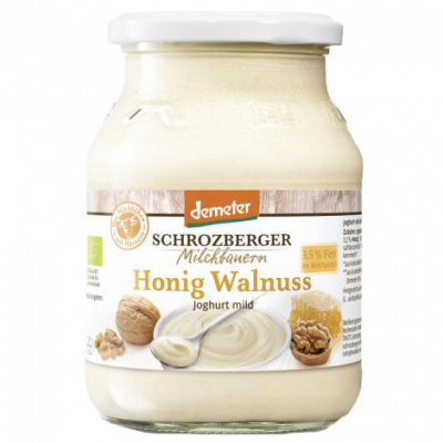 (VB) Schrozberger Winterjoghurt Honig-Walnuss (500gr)